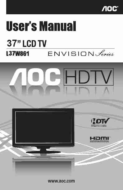AOC Flat Panel Television L37W861-page_pdf